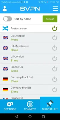bVPN android App screenshot 9