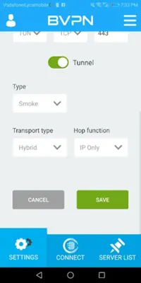 bVPN android App screenshot 5